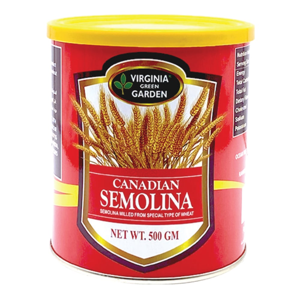 VIRGINIA GREEN GARDEN SEMOLINA - TIN (EO) 500G