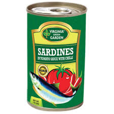 VIRGINIA GREEN GARDEN SARDINE IN CHILLI SAUCE (EO) 155G