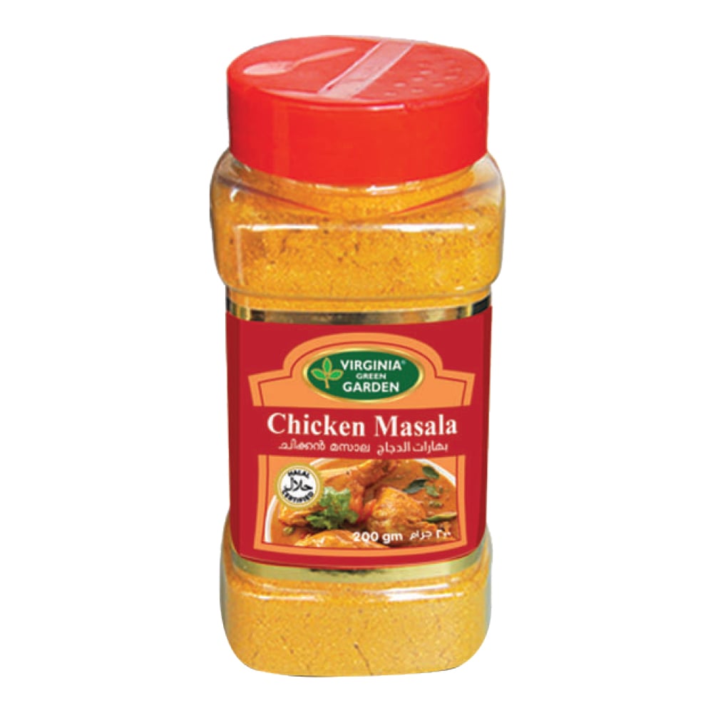 VIRGINIA GREEN GARDEN CHICKEN MASALA POWDER 200G
