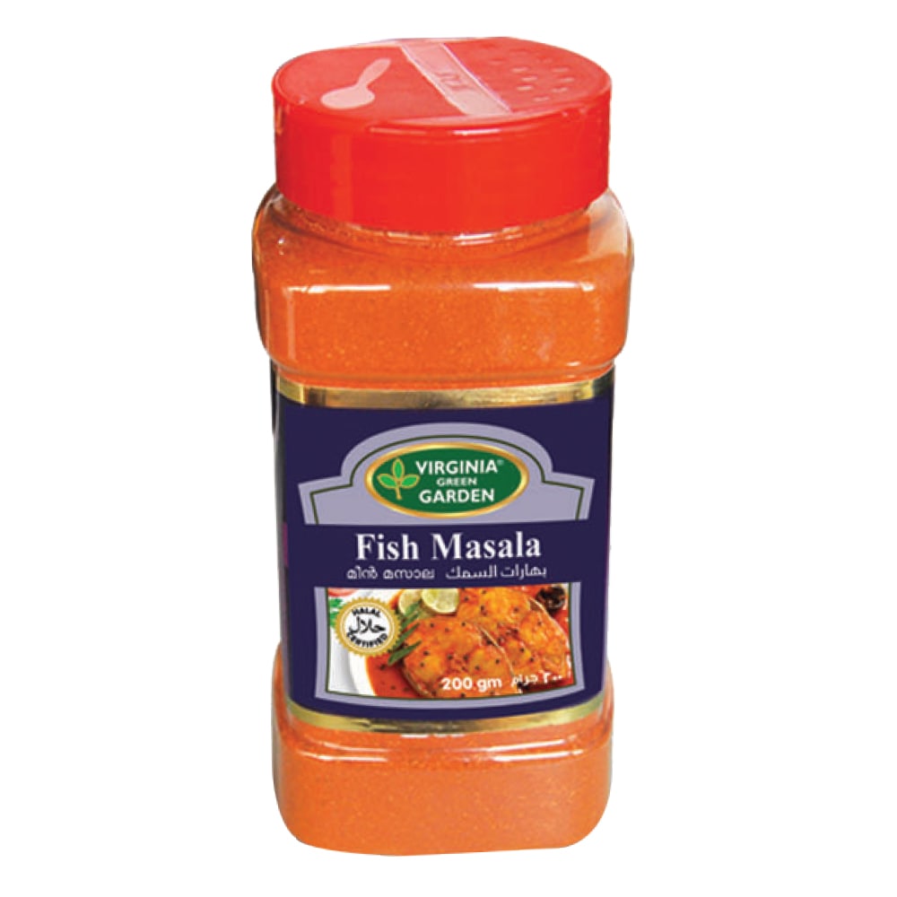 VIRGINIA GREEN GARDEN FISH MASALA POWDER 200G