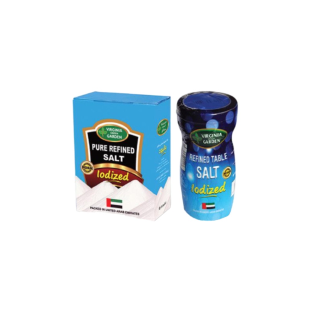 VIRGINIA GREEN GARDEN IODIZED SALT-JAR 700G