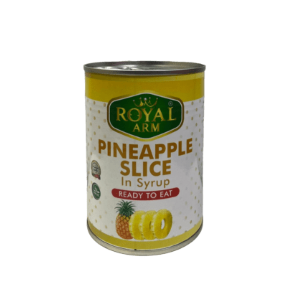ROYAL ARM CANNED PINAPPLE SLICE IN SYRUP 565G
