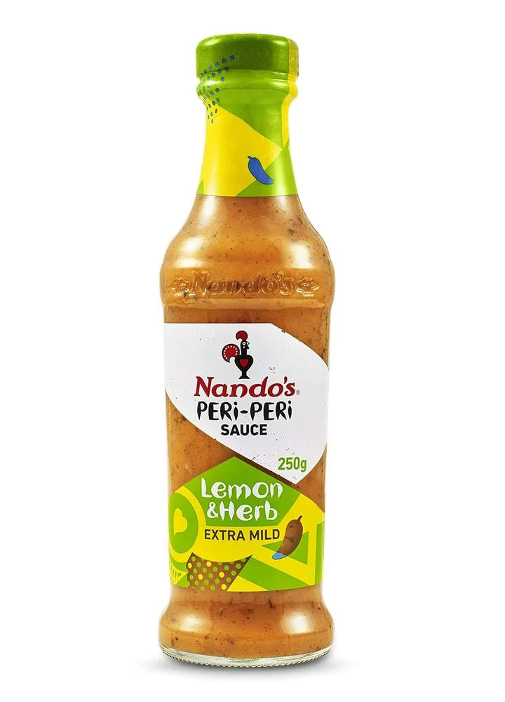 NANDO’S PERI PERI SOUCE LEMON HERB 250G