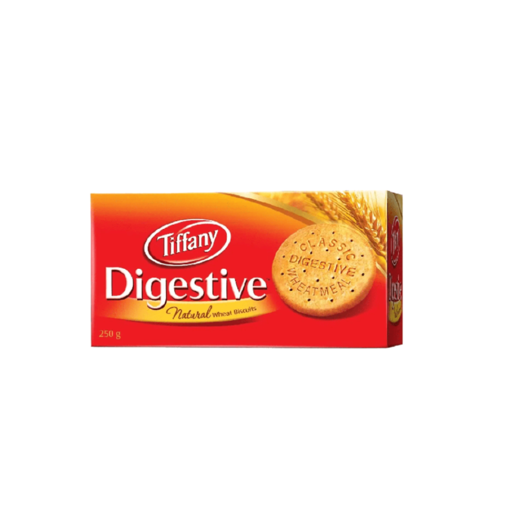 TIFANNY DIGESTIVE NATURAL WHEAT BISCUIT 250G