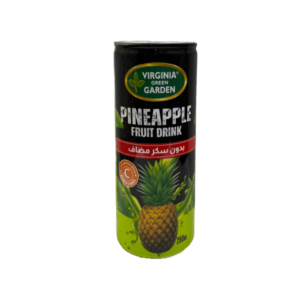 VIRGINIA GREEN GARDEN PINEAPPLE FRUIT DRINK - NO ADDED SUGAR 250G
