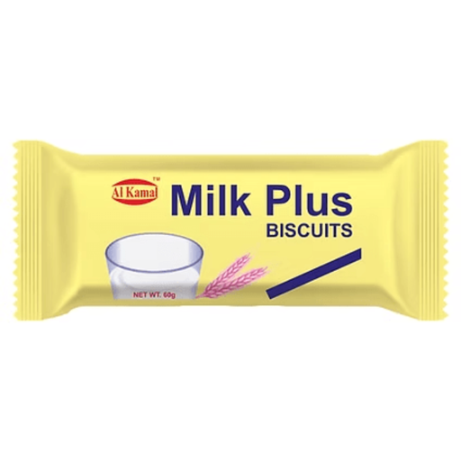 [G0031] AL KAMAL BISCUIT MLIK PLUS 60G