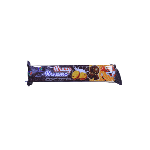 [G0033] OKK BISCUIT SANDWHICH KRAZY KREAMZ (CHOCOLATE) 150G